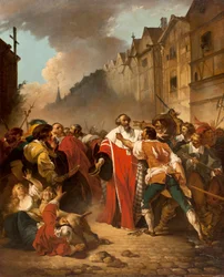 Le Président Taupe malmené par les insurgés, 1778-79
