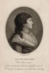 Madame Roland par Bonneville
