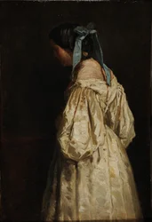 Femme en blanc