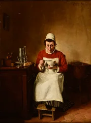 Le déjeuner ou le bol de café