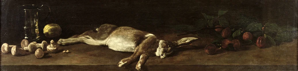 Nature morte avec un lièvre, 1863