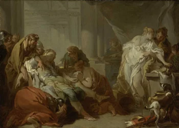 La mort de Méléagre, 1727