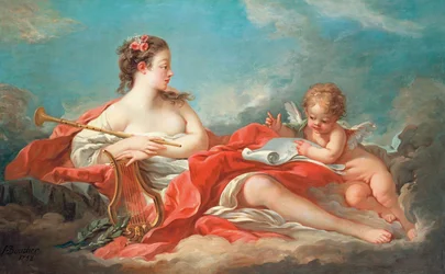 Érato, la muse de la poésie amoureuse