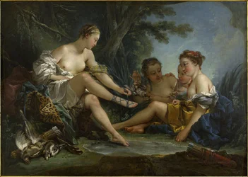Le Repos des nymphes au retour de la chasse, aussi connu sous le nom de Le Retour de chasse de Diane