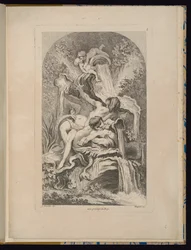 Planche 5, Receuil de Fontaines (Collection de Fontaines)
