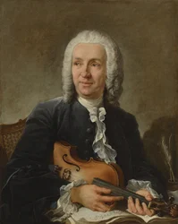 Portrait du compositeur Francesco Geminiani 1687-1762