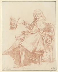 Étude pour Alceste, illustration de Le Misanthrope de l