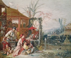 La chasse chinoise, vers 1742