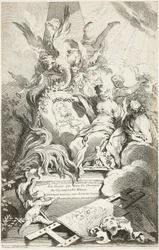 Les grâces sur le tombeau de Watteau
