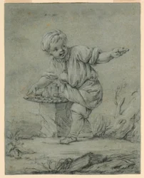 Le jeune vendeur