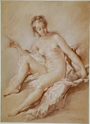 Vénus avec flèche et carquois