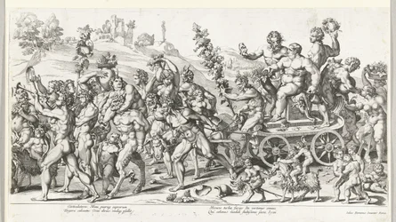 Triomphe de Bacchus, partie droite