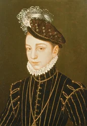 Portrait de Charles IX (lié au dessin de l