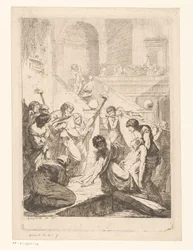 Enterrement des morts (Les sept œuvres de miséricorde)