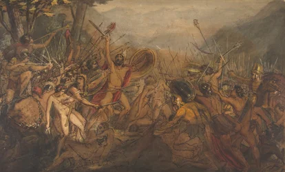 Scène de bataille