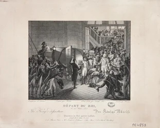 Départ du Roi, 19 mars 1815, c.1820