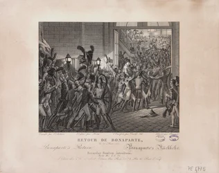 Retour de Bonaparte, 20 mars 1815, c.1820