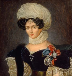 Portrait de la princesse Tatyana Vasilyevna Golitsyna
