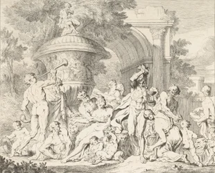Bacchanale, vers 1710-40