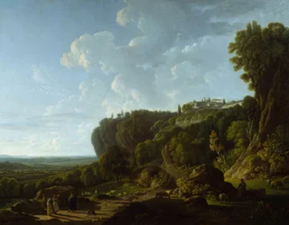 La Campagna romaine (vue de Tivoli)