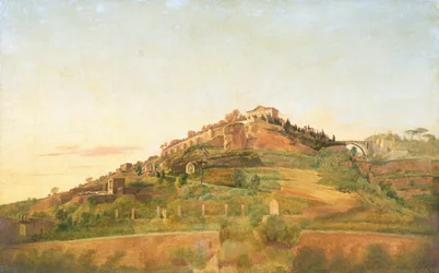 Colline de Vomero vue de la Villa Lucia à Naples