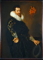 Paulus van Beresteyn, homme de loi à Haarlem. 1619 - Paulus van Beresteyn, avocat à Harlem. 1619 ...