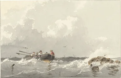 Barque en mer