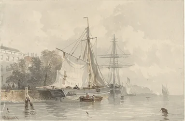 Voiliers à quai