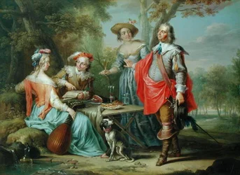 Pique-nique dans le parc
