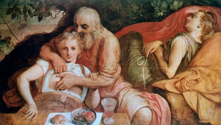 Loth et ses filles, vers 1550