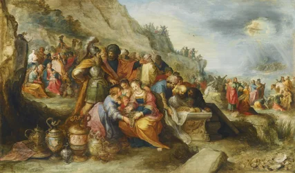 Les Israélites, après avoir traversé la mer Rouge, au tombeau du patriarche Joseph, 1630