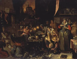 La cuisine des sorcières, 1606