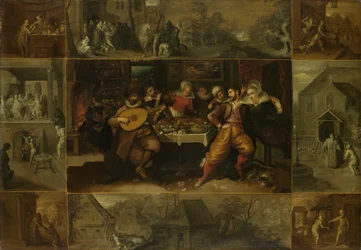 La Parabole du fils prodigue, 1620