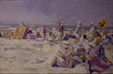 Scène de plage