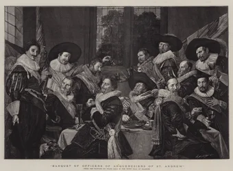 Banquet des Officiers des Arquebusiers de Saint-André