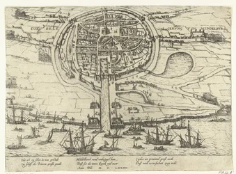 Siège de Middelburg, 1574