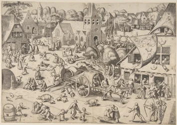 La kermesse à Hoboken, vers 1559