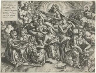 Apollon et les Muses