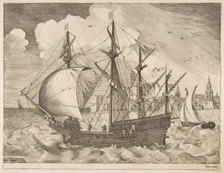 Quatre-mâts armé mettant à la mer, de Les Navires à Voiles