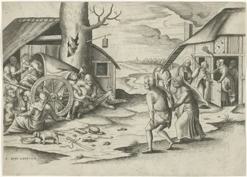Marie et Joseph à une auberge