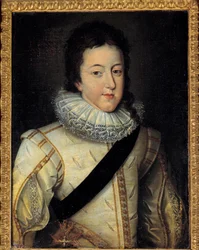 Portrait de Louis XIII, roi de France et de Navarre (1601-1643) au moment de son mariage en 1616