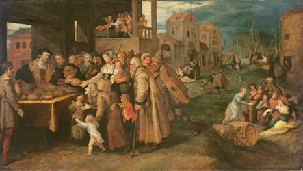 Les sept œuvres de miséricorde, c.1606-16