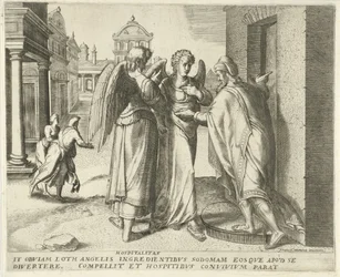 Lot et les deux anges