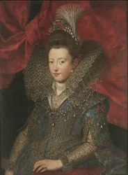 Portrait de Margherita Gonzaga, Duchesse de Lorraine, vers 1605