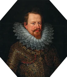 Portrait de Vincenzo Gonzaga 1562-1612, Duc de Mantoue, début du 17ème siècle