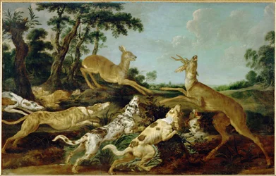 Scène de chasse