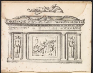 Reliquaire de Saint Rombout, 1825