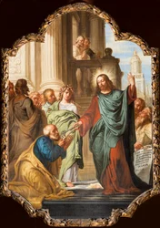 Église paroissiale (Parochiekerk Onze-Lieve-Vrouw). Intérieur. Peinture. Frans Ykens.