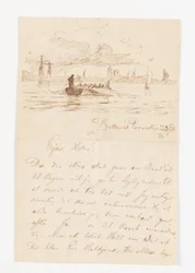 Vue de Prøvestenen vers Copenhague