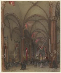 Intérieur de la cathédrale de Vérone